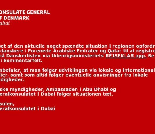 Sikkerhedssituationen i Dubai