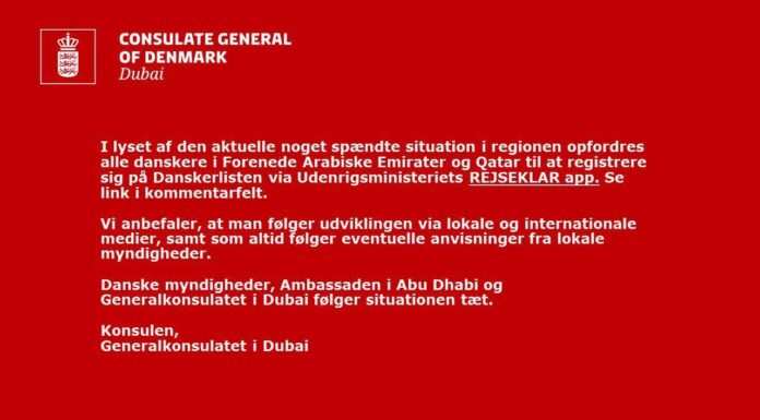 Sikkerhedssituationen i Dubai